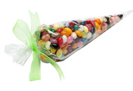 Candy Buffet Favor Bags Cone Shaped (Clear) 100 bags
