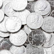 Chocolate Coins Silver Case (12 Pounds)