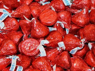 Hershey's Kisses 2 pounds Bulk Red Foil