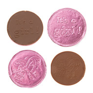 Chocolate Coins It's a Girl 1 Pound