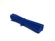 Candy Buffet Favor Bag Ties Blue 100 Count