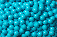 Sixlets Candy Coated Chocolate Powder Blue Case (12 Pounds)