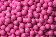 Sixlets Candy Coated Chocolate Hot Pink 2 Pounds