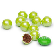 Sixlets Candy Coated Chocolate Shimmer Lime 2 Pounds