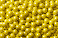 Sixlets Candy Coated Chocolate Shimmer Yellow 2 Pounds