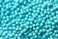 Pearl Beads Shimmer Powder Blue 2 Pounds