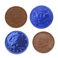 Chocolate Coins Royal Blue 1 Pound