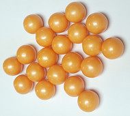 Gumballs Glimmer Orange (1/2 inch) 2 Pounds
