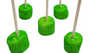 Marshmallow Cake Pops- Green 100 Count