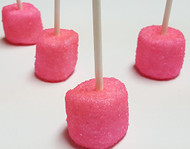Marshmallow Cake Pops- Hot Pink 100 Count