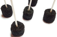Marshmallow Cake Pops- Black 100 Count