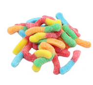 Gummy Worms Sour Neon Case (30 Pounds)