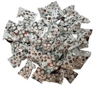 Big Dotted Silver/white Peppermints 100 Count 