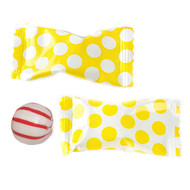 Big Dotted Yellow/White Peppermints 100 Count 