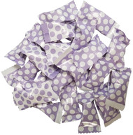 Big Dotted Lavender/white Peppermints 100 Count 