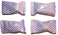 Chevron Lavender/white Buttermints 100 Count 