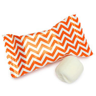 Chevron Orange/white Buttermints 100 Count 