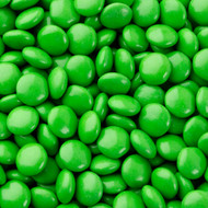 Chocolate Buttons Green  2.2 Pounds