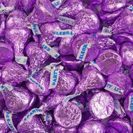Hershey's Kisses Party Purple 2.2 LB Bag