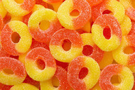 Gummy Rings Peach Case - 18 Pounds
