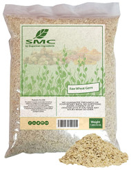 KOSHER NatureJam RAW UnCooked Wheat Germ 1 Pound Bulk Bag-16 OZ-Heat Sealed for Freshness
