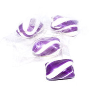 Purple Cylinder Shaped Mint Candy Twists - 2 Pounds
