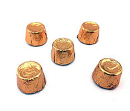 ROLO Chewy Caramels in Milk Chocolate, Copper Gold Foil 2.5 Pounds-Kosher