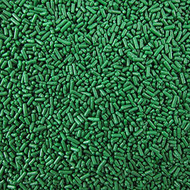 Dark Green Sprinkles - 25 Lb Case
