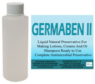Germaben II 4 Oz - Natural Preservative-liquid broad spectrum preservative system