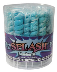 Pearl  Light Blue Blueberry Color Splash Pops 30ct TUB