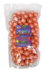 Pearl Orange 1 Inch Color Splash Gumballs 2 Pound Bag