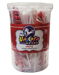 Unicorn Pops 24 Count - Red Cherry Flavored 