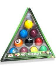 Pool Ball Gumballs 3.9oz Single Unit