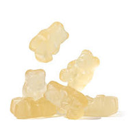 Albanese Pineapple Clear Gummy Bears 5lb BAG