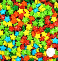 Neon Stars-Coated 2lb BAG