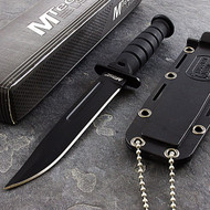 MTech USA 6" Drop Point Necklace Knife With Chain