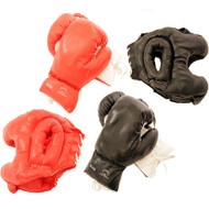 Last Punch Boxing Gloves Set With Headgear