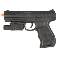 UKArms Spring Airsoft Pistol Hand Gun With Laser & Flashlight