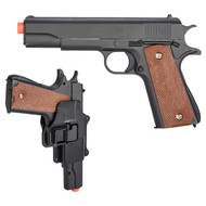 UKArms M1911 Spring Airsoft Pistol With Holster
