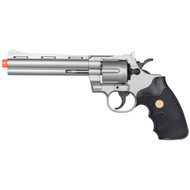 UKArms .357 Magnum Silver Revolver Spring Airsoft Pistol Gun
