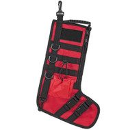 NcStar Military Tactical Holiday Christmas Stocking Red