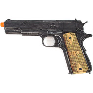 M1911 WWII Style Licensed Green Gas Airsoft Pistol Hand Gun