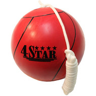 Official Red Tetherball With Regulation Rope