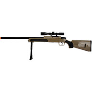 UKArms MK51 Spring Airsoft Sniper Rifle Gun Tan