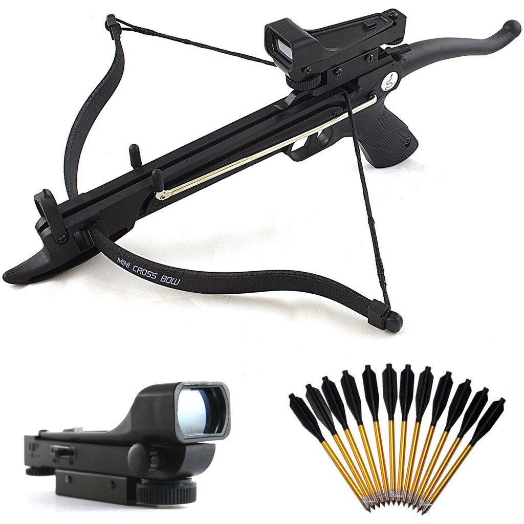 Black 80lbs lbs. Draw Weight Crossbows for sale