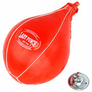 Last Punch Heavy Duty Boxing Red Speedball Black With Swivel 