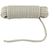JMK-IIT 50 ft Braided Natural Cotton Rope