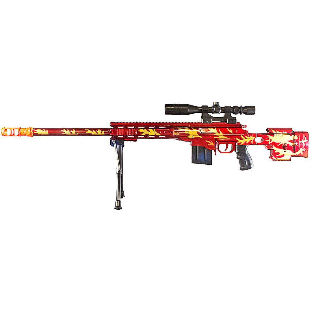 Asp Dragon S Breath Red Spring Airsoft Sniper Rifle Gun Unlimited Wares Inc