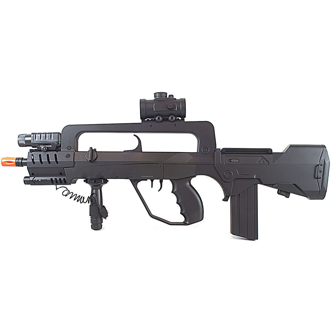 Cybergun Famas Licensed Spring Airsoft Rifle Gun - Unlimited Wares