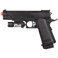 UKArms M1911 Spring Airsoft Pistol With Laser Sight
